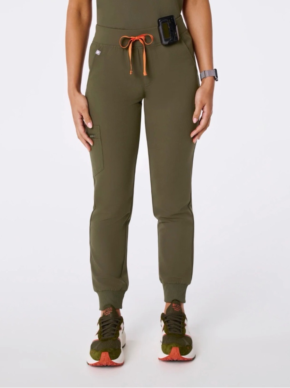 Figs Zamora Scrub Trouser Joggers Size XS Green